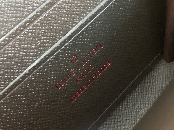 LVコピーウォレット素材ディテール